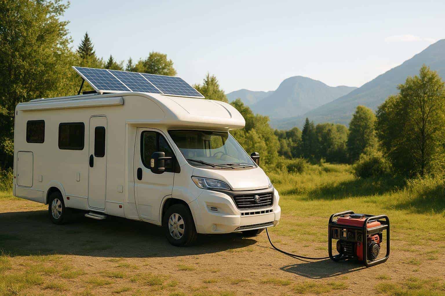 Solar vs Generator: Choosing RV Power Systems